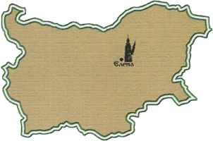 Carte de la Bulgarie